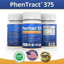 P 37.5 Alt Energy Charge Fat Burner PhenTract375® Strong Rapid Fast 2 PACK picture