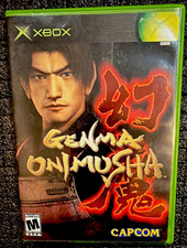 Genma Onimusha Microsoft Xbox Capcom M NTSC-U/C Action & Adventure Manual picture