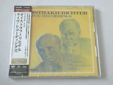 Oistrakh & Richter Live Recordings 1968-1969 SACD Hybrid TOWER RECORDS JAPAN picture