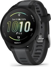 Garmin Forerunner 165 GPS Smartwatch Black/Slate Gray AMOLED 010-02863-20 picture