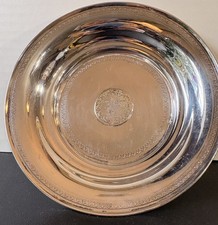 Antique Ottoman Silver Coin Dish Bowl 800 Solid Silver Tughra 8