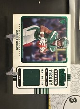 2022 Panini Contenders - Rookie  Swatches Garrett Wilson Variation (MEM, RC) picture