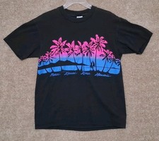 Vintage Hawaii Palm Tree T Shirt Mens L Single Stitch USA  picture