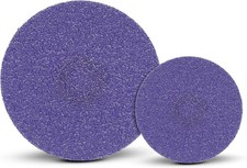 Cubitron 3 Roloc Fibre Disc, 33493, 36+, 3 in, Precision Shaped Ceramic Grain picture