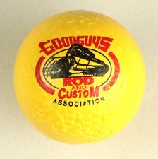 Vintage Goodguys Rod and Custom Association Antenna Ball 2 Sided picture