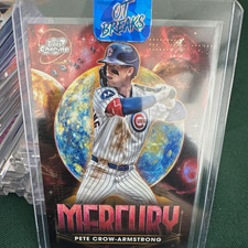 Topps 2025 Cosmic Chrome Planetary Pursuit Mercury Pete Crow-Armstrong PPM-9 picture