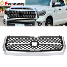 Chrome  Front Bumper Grille Honeycomb Grill Fit  For 2014-2021 Toyota Tundra picture