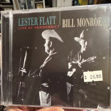 Lester Flatt and Bill Monroe Live at Vanderbilt CD 2002 New picture