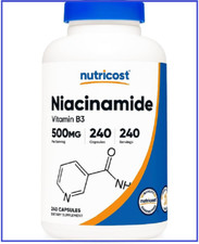 Nutricost Niacinamide (Vitamin B3) 500mg, 240 Capsules - Flush Free, Gluten Free picture
