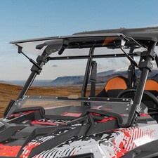 KEMIMOTO Flip Up Split Windshield for 2019-2023 Polaris RZR XP 1000/4 1000 Turbo picture