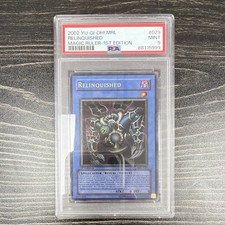 Yu-Gi-Oh Relinquished MRL-029 Magic Ruler 1st Ed Ultra Rare PSA 9 2002 picture