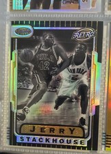 1996-97 Bowman's Best - Retro Jerry Stackhouse #TB12 Refractor picture