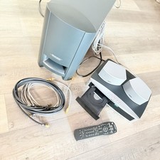 Bose Model AV3-2-1 II Media Center Main Unit w/ 2 Speakers Remote Cables Tested picture