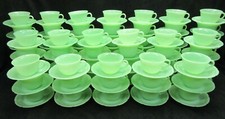 Vtg. Jadeite Fire King Alice Cup and Saucer Set. MINT CONDITION picture