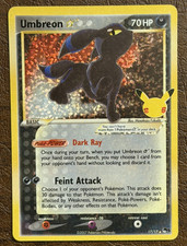 Umbreon Gold Star 17/17 Celebrations Classic Collection Pokemon Card picture