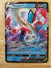 Milotic V 043/192 Rebel Clash- NM Ultra Rare  Pokemon Card  picture