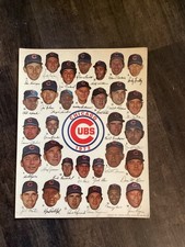 1972 CHICAGO CUBS BASEBALL TEAM 8X10 PHOTO PICTURE picture