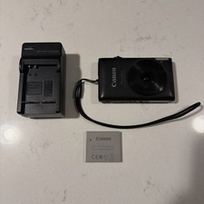 Canon PowerShot ELPH 300 HS 12.1MP Digital Camera Bundle Black Tested READ picture
