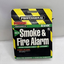 Kidde Professional Basic Smoke & Fire Alarm Model 1235K 120V AC Wire-In New picture