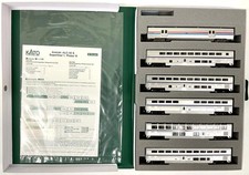 KATO 101789 N Amtrak Superliner I Phase VI 6 Car Set w/Bookcase Holder 10-1789 picture