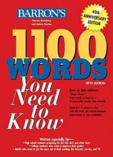 1100 Words You Need to Know (Barron's 1100 Words You Need to Know) - GOOD picture