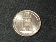 2010 P HOT SPRINGS  Quarter  ATB Series Uncirculated From BANK Roll. picture