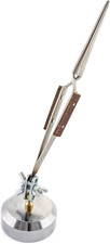 QWORK Third Hand Tweezers, Cross Locking Jewelry Welding/Soldering Tweezers with picture