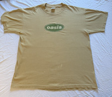 Vintage Oasis T Shirt 1995 90s Britpop XL Tee Single Stitch Rare picture
