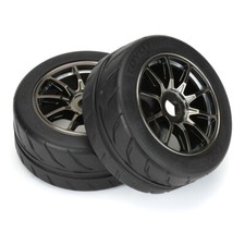 Pro-Line 10199-11 1/7 Toyo Proxes R888R Tires on Spectre Gun M 17mm Wheels (2) picture