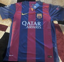 FC Barcelona 2014-15 Home Jersey Messi #10 Size M Brand New  picture