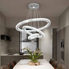 Vetrulus Modern Crystal Chandelier Led Ceiling Lights Pendant Lighting Fixtures picture