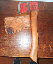 Sport Hatchet 11-720 Riveted Red Head W/ Original Sheath picture
