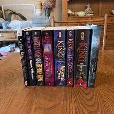 King Dark Tower Complete Series 1-8, 1-7 Paperback , #8 Keyhole HC is 1st, 1st picture