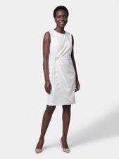 Women's Unbranded Midi Dress White Size M picture
