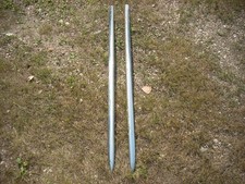 1946 1947 1948 Plymouth Hood Spears Stainless Steel Trims Sides and Center as is picture
