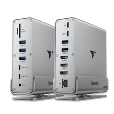 Turonic BYL-2519 Docking Station 15-in-1, Dual HDMI 4K, DP, 100W PD, Ethernet picture