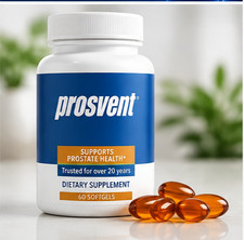 Prosvent Prostate Support Beta Sitosterol & Stinging Nettle 60 Softgels picture