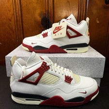 Jordan 4 Brick After Brick Nigel Sylvester Fire Red 2026 Release - Size 9 Men picture