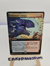 Traumatic Critique (Extended Art) 0358 - Secrets of Strixhaven SOS - MTG NM/M picture