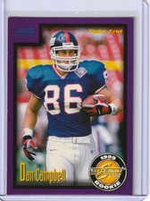 1999 Score #S-45 Dan Campbell RC Rookie Card New York Giants Detroit Lions picture