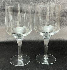 Pair of Vintage Orrefors Crystal Rhapsody Clear Tall Water  Glasses More Avail picture