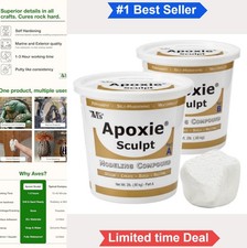 Epoxy Sculpting Compound 4 lb White Two Part Self Hardening Waterproof For picture