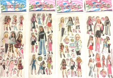 4 Different Sheets, 3D Puffy Stickers, Children Stickers Kids Gift picture