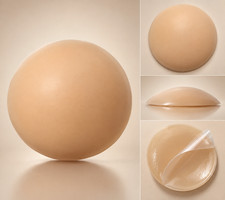 Reusable Silicone Nipple Covers for Women – Nude Adhesive Breast Petals picture