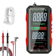 2026 Upgraded FS899L Digital Multimeter, 6000 Counts True RMS Auto-Ranging AC/DC picture