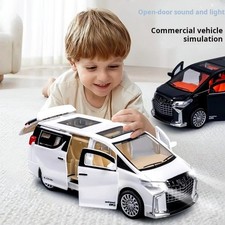 Pull Back Car Toy Kids Simulation Vehicle with Lights Sound Gift picture