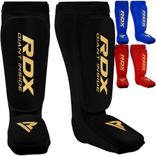 RDX Shin Guards Kickboxing Muay Thai MMA Sparring Martial Arts Karate BJJ picture