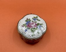 Antique Limoges Porcelain Hand Painted Box. picture