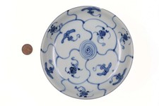 Qing Chinese Blue underglaze porcelain dish picture