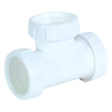 Manufacturer Varies Tee,White Drain,Slip Connection 35337 Manufacturer Varies picture